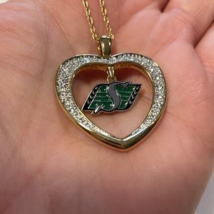 Saskatchewan Roughriders necklace